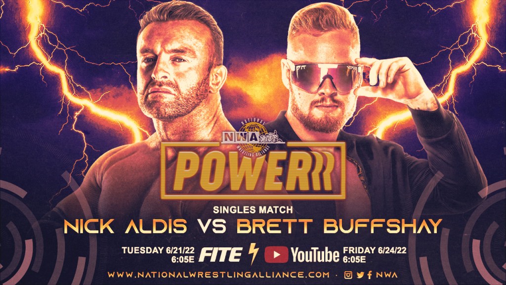 Nick Aldis Brett Buffshay NWA Powerrr