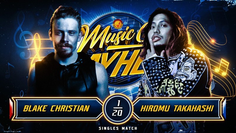 Blake Christian Hiromu Takahashi NJPW Music City Mayhem