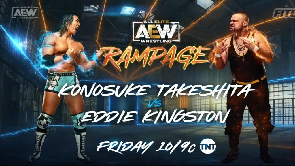 Eddie Kingston Konosuke Takeshita AEW Rampage