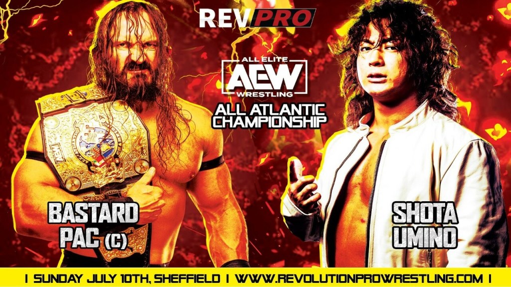 PAC Shota Umino AEW All-Atlantic Championship RevPro