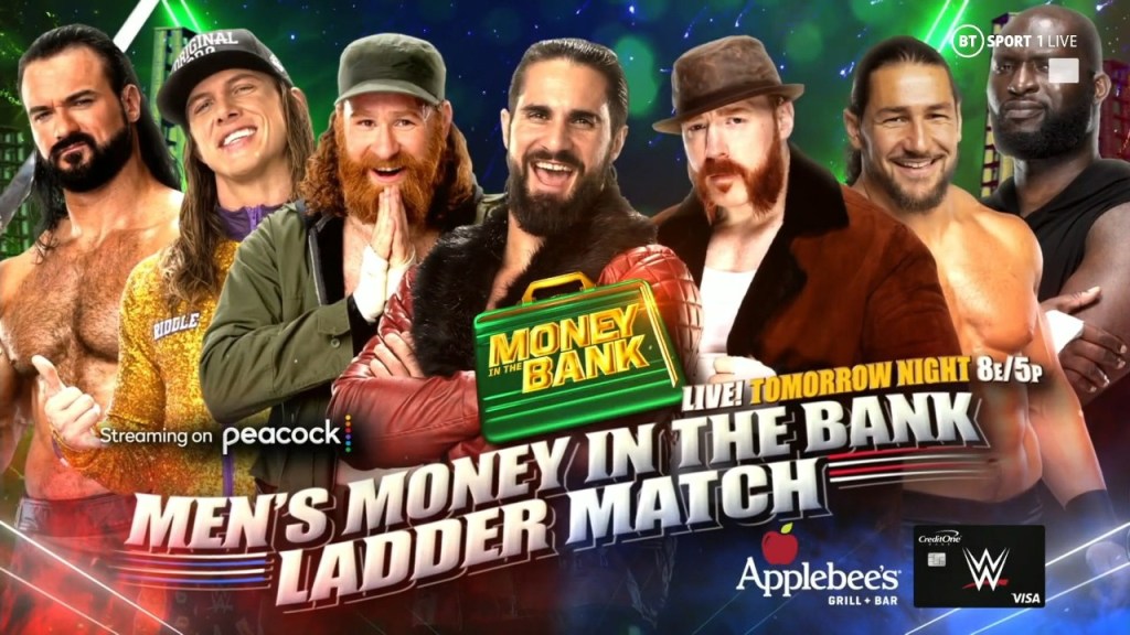 WWE Money in the Bank Men's Match Updated