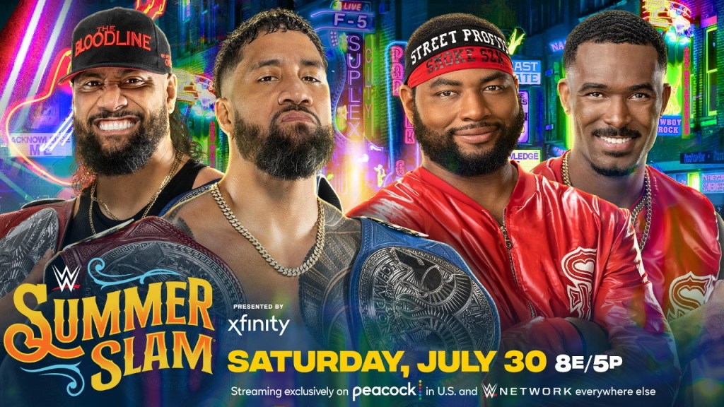 WWE SummerSlam The Usos The Street Profits