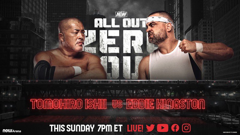 Eddie Kingston Tomohiro Ishii AEW All Out