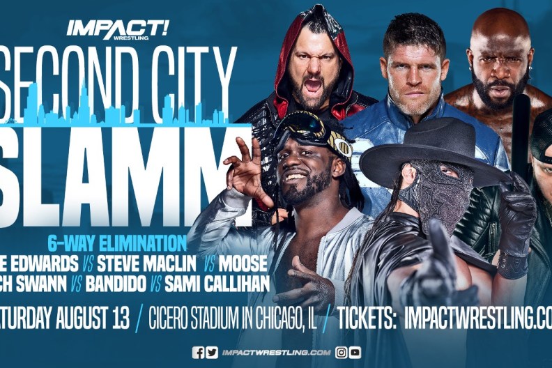 IMPACT Second City Slamm Eddie Edwards Sami Callihan Moose Bandido