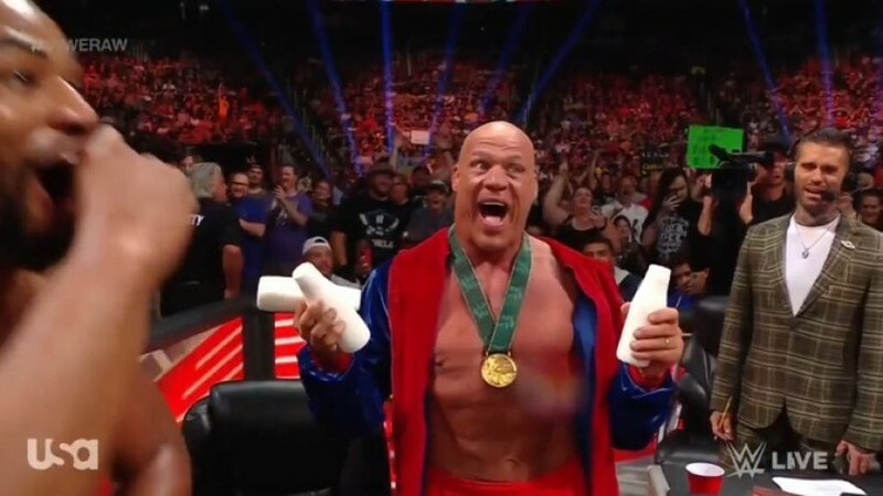 Kurt Angle WWE RAW