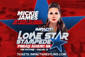 Mickie James IMPACT Wrestling Lone Star Stampede