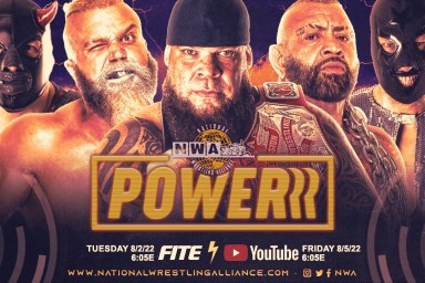 NWA Powerrr August 2 Card