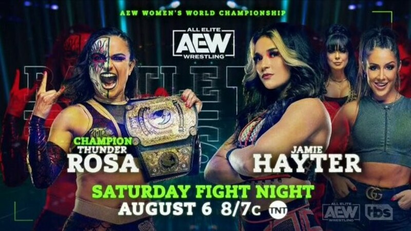 Thunder Rosa Jamie Hayter AEW Battle of the Belts III