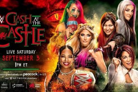 WWE Clash at the Castle Bianca Belair Asuka Alexa Bliss Bayley Dakota Kai IYO SKY