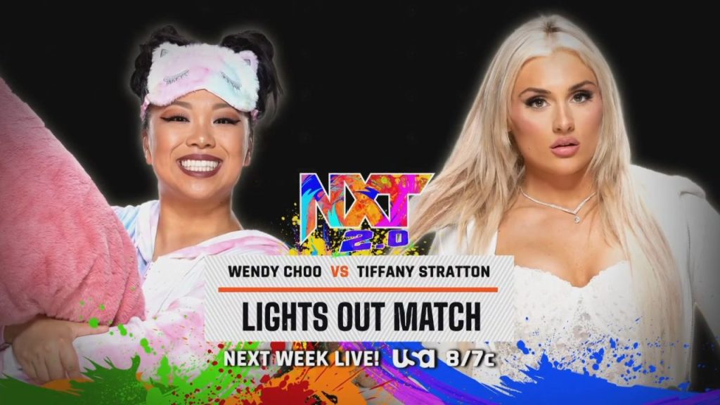 Wendy Choo vs Tiffany Stratton NXT Lights Out