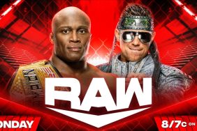 Lashley vs Miz steel cage