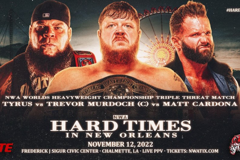 NWA Hard Times 3 Matt Cardona Trevor Murdoch Tyrus