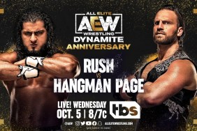 RUSH Hangman Page AEW Dynamite