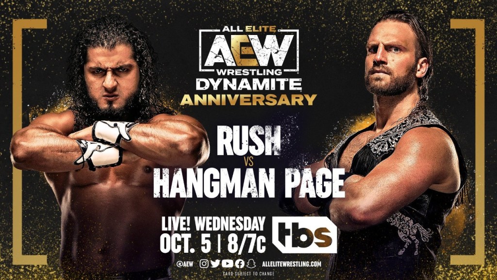 RUSH Hangman Page AEW Dynamite