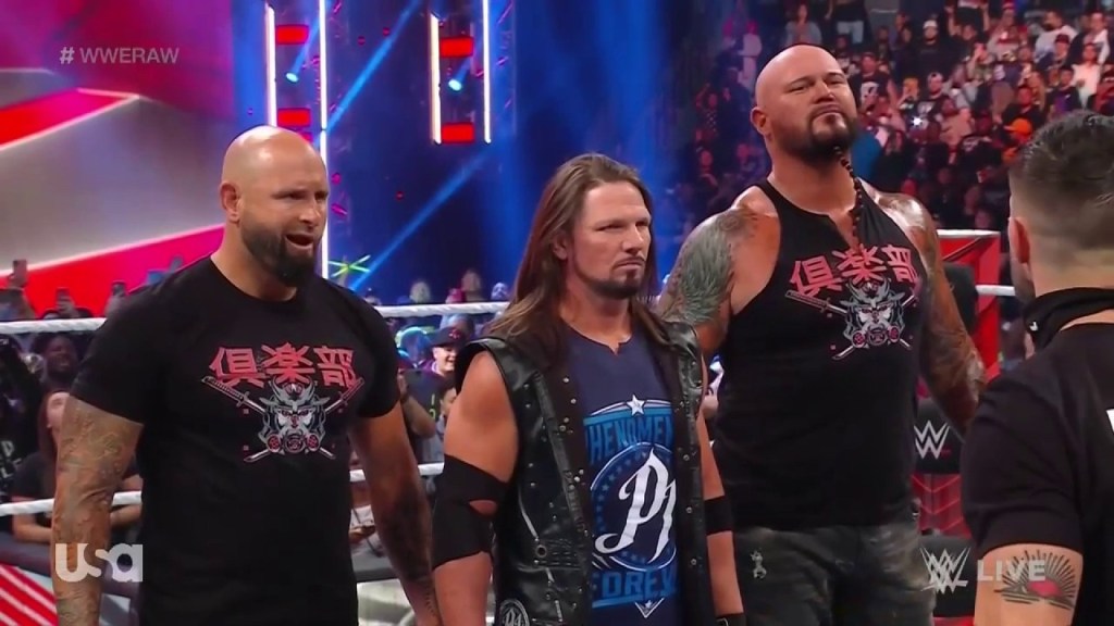 AJ Styles The Good Brothers WWE RAW