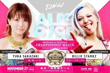 Billie Starkz Yuka Sakazaki TJPW