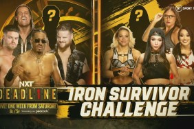 NXT Deadline Iron Survivor Challenge Matches