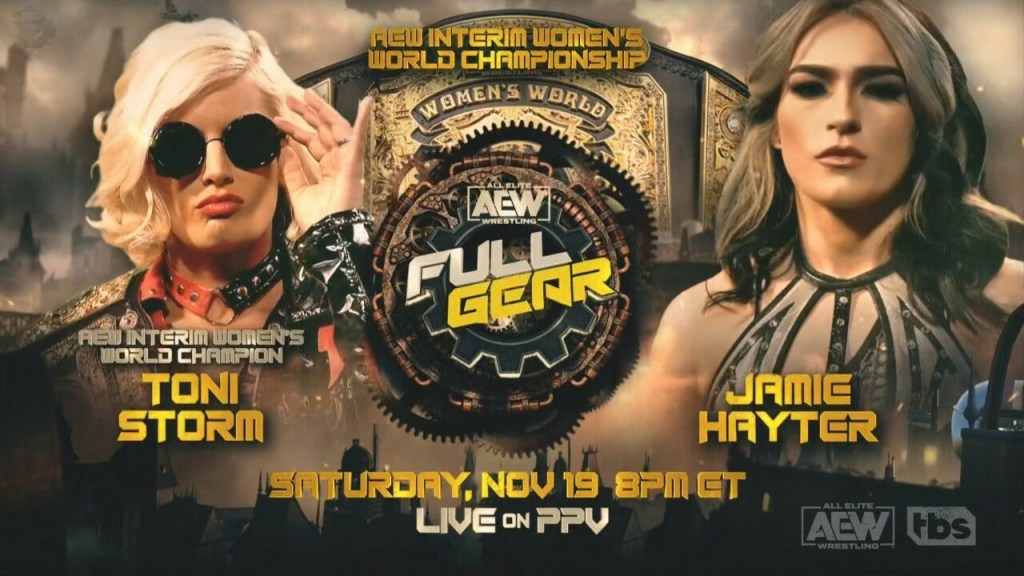 Toni Storm Jamie Hayter AEW Full Gear