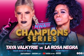 Taya Valkyrie La Rosa Negra NWA USA