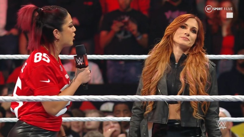 Bayley Becky Lynch WWE RAW