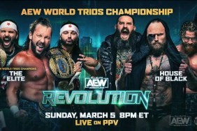 AEW Revolution House of Black The Elite