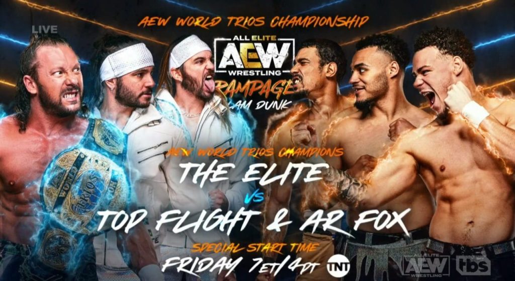 The Elite vs Top Flight AEW Rampage