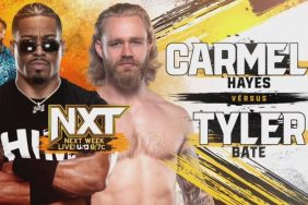 Carmelo Hayes vs Tyler Bate WWE NXT