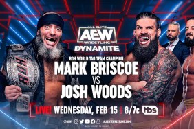 Mark Briscoe Josh Woods AEW Dynamite