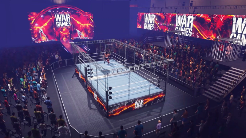 WWE 2K23 War Games Match