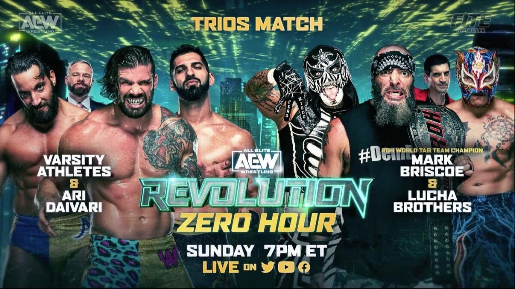 AEW Revolution Zero Hour Lucha Brothers