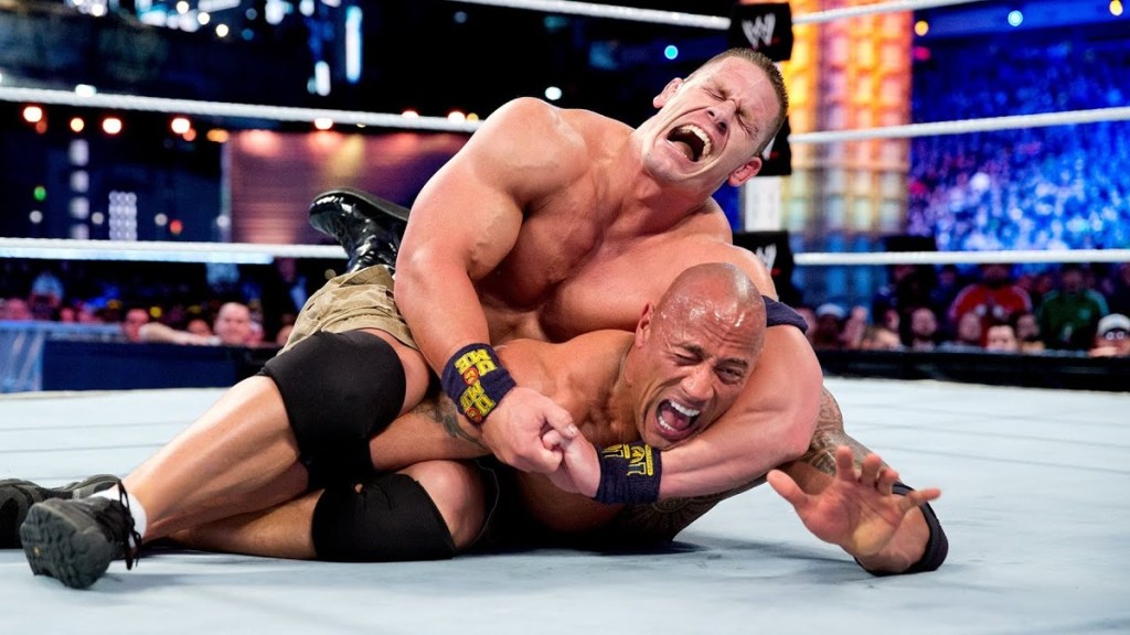 John Cena The Rock WWE