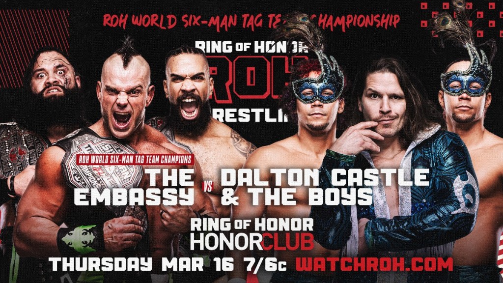 ROH The Embassy Dalton Castle The Boys