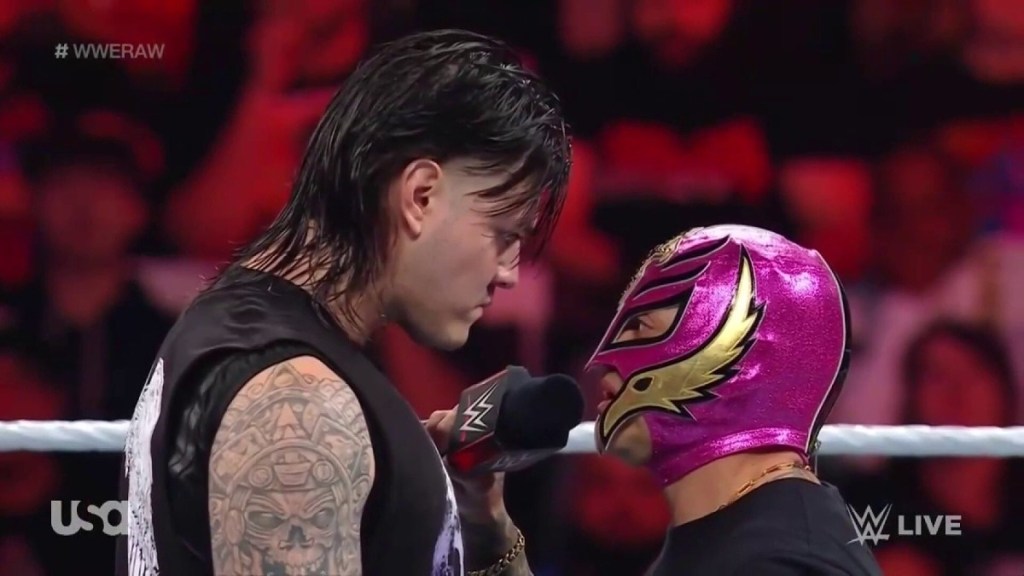 Rey Mysterio Domink Mysterio WWWE RAW