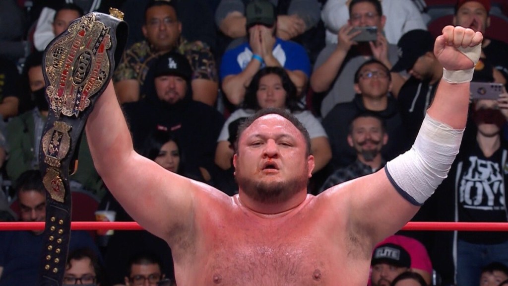 Samoa Joe ROH Supercard of Honor