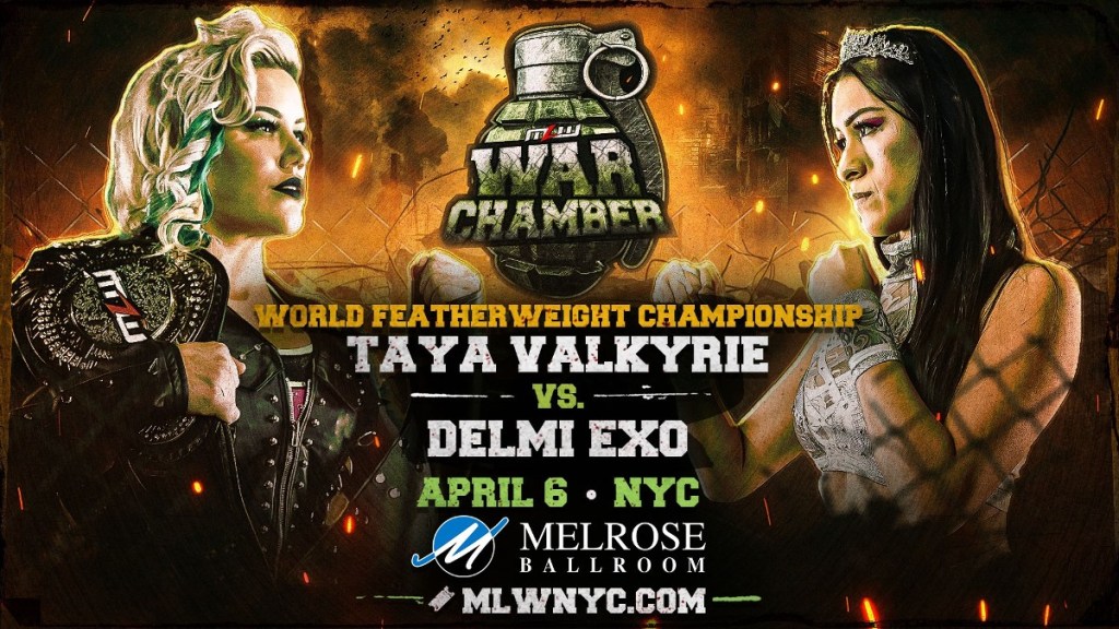 Taya Valkyrie Delmi Exo MLW War Chamber