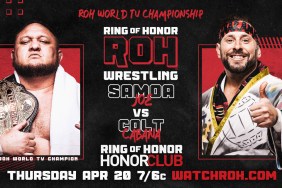 Colt Cabana Samoa Joe ROH