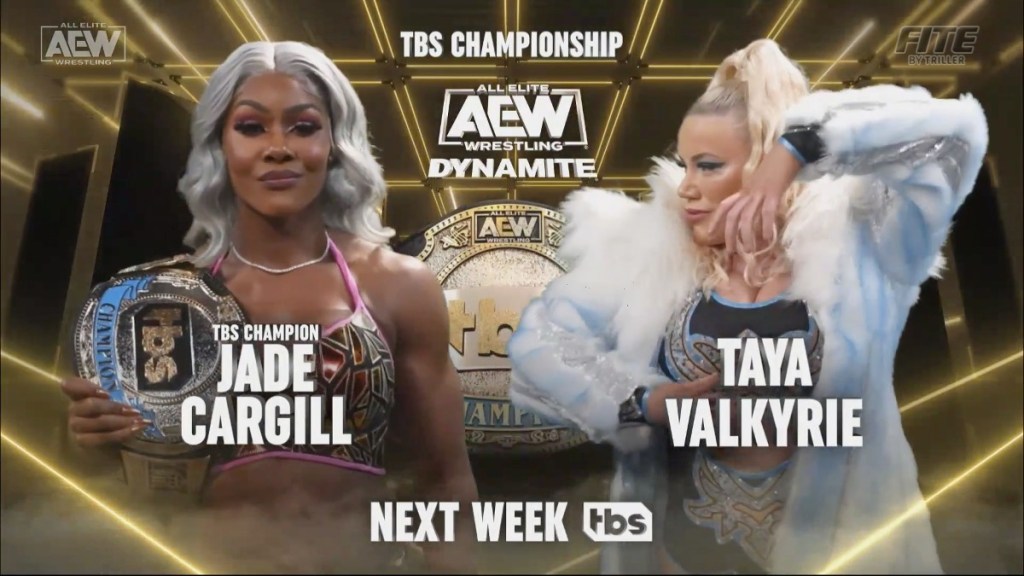 Jade Cargill Taya Valkyrie AEW Dynamite