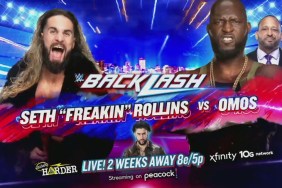 Seth Rollins Omos WWE Backlash