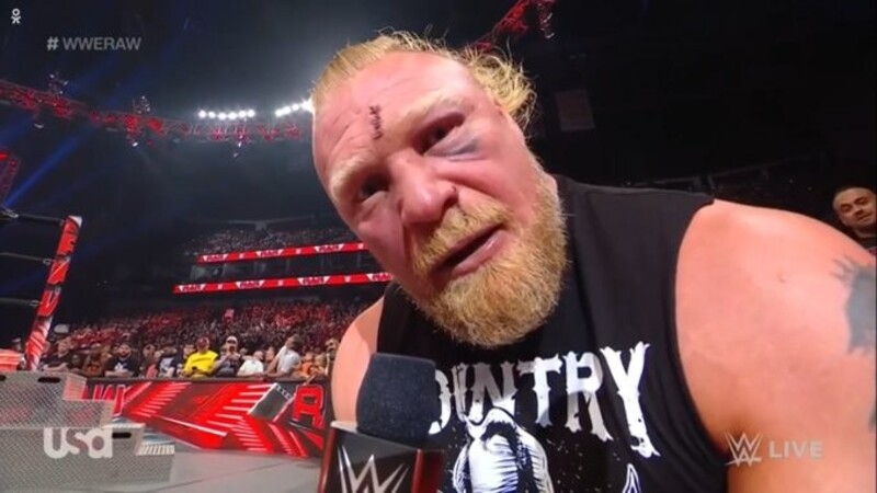 Brock Lesnar WWE RAW