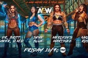 AEW Rampage Britt Baker Skye Blue Mercedes Martinez Nyla Rose