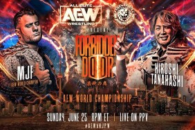 AEW x NJPW Forbidden Door MJF Hiroshi Tanahashi