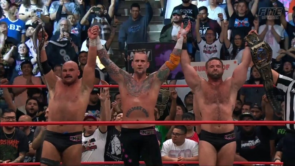 CM Punk FTR AEW Collision