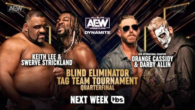 Keith Lee Swerve Strickland Darby Allin Orange Cassidy AEW Dynamite