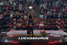 Luchasaurus AEW Collision