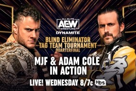 MJF Adam Cole AEW Dynamite