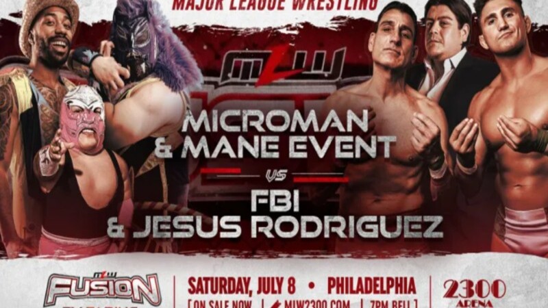 MLW Fusion Mane Event FBI Microman