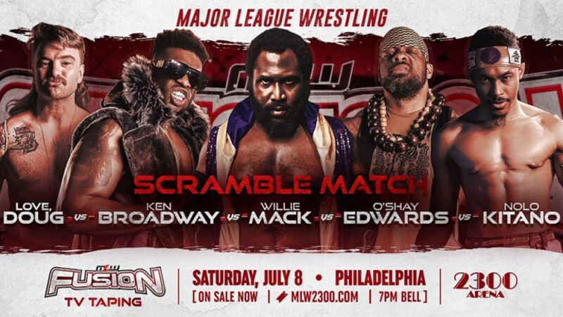 MLW Fusion Willie Mack O'Shay Edwards Ken Broadway