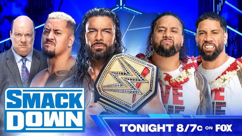 Roman Reigns Solo Sikoa The Usos WWE SmackDown