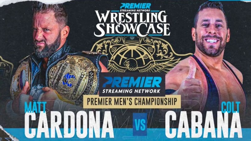 Matt Cardona Colt Cabana Premier Wrestling Showcase