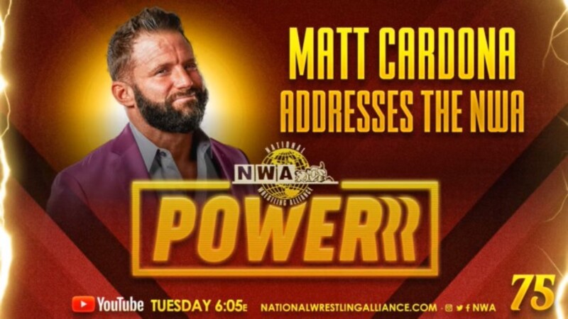 Matt Cardona NWA Powerrr